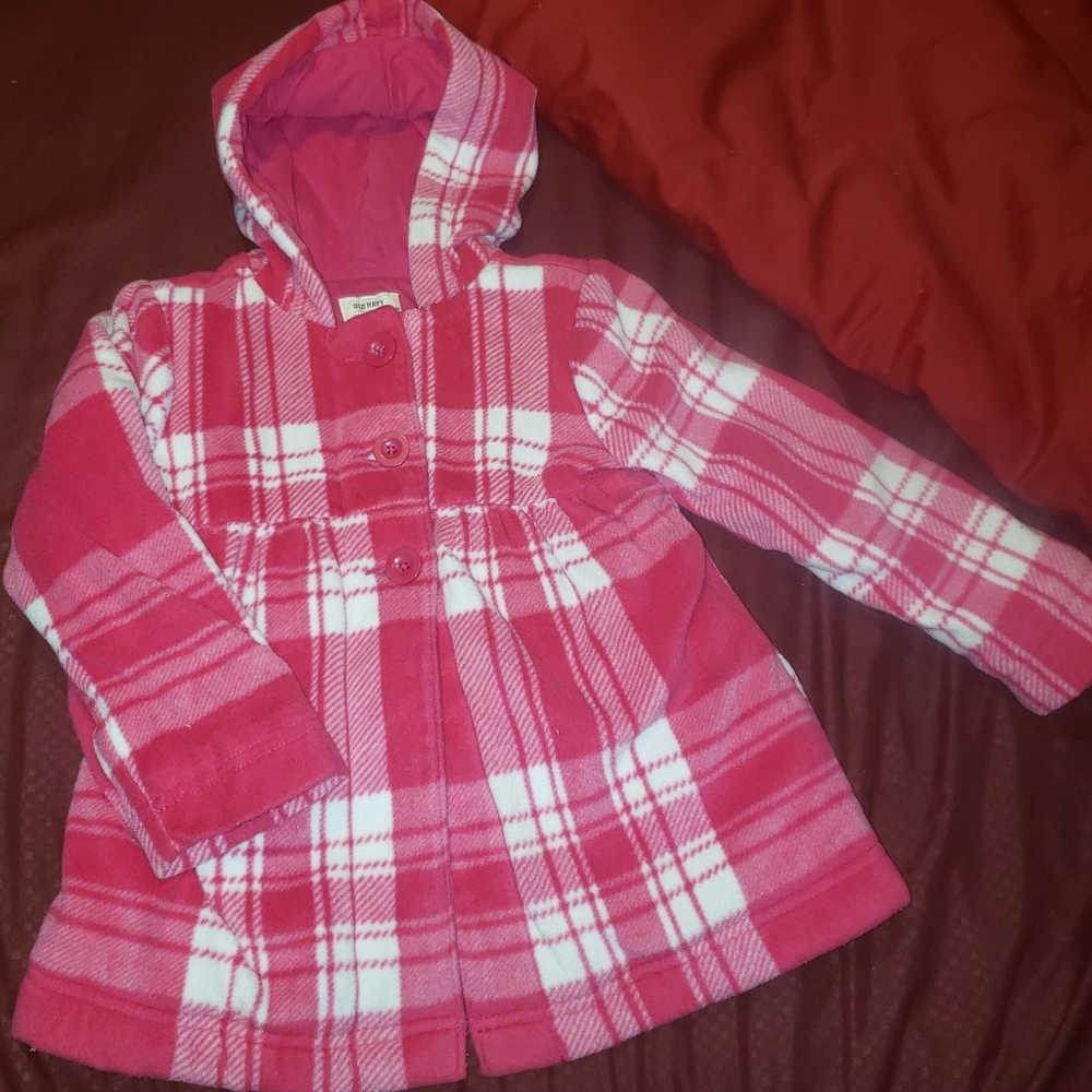 Pink Plaid Old Navy Jacket